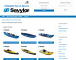 Sevylor Inflatable Kayak Spares